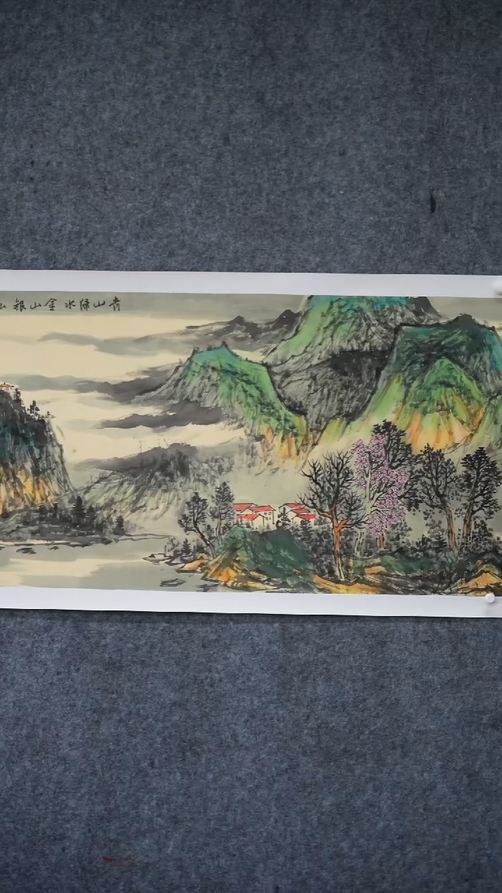 国画国画作品HJG老师