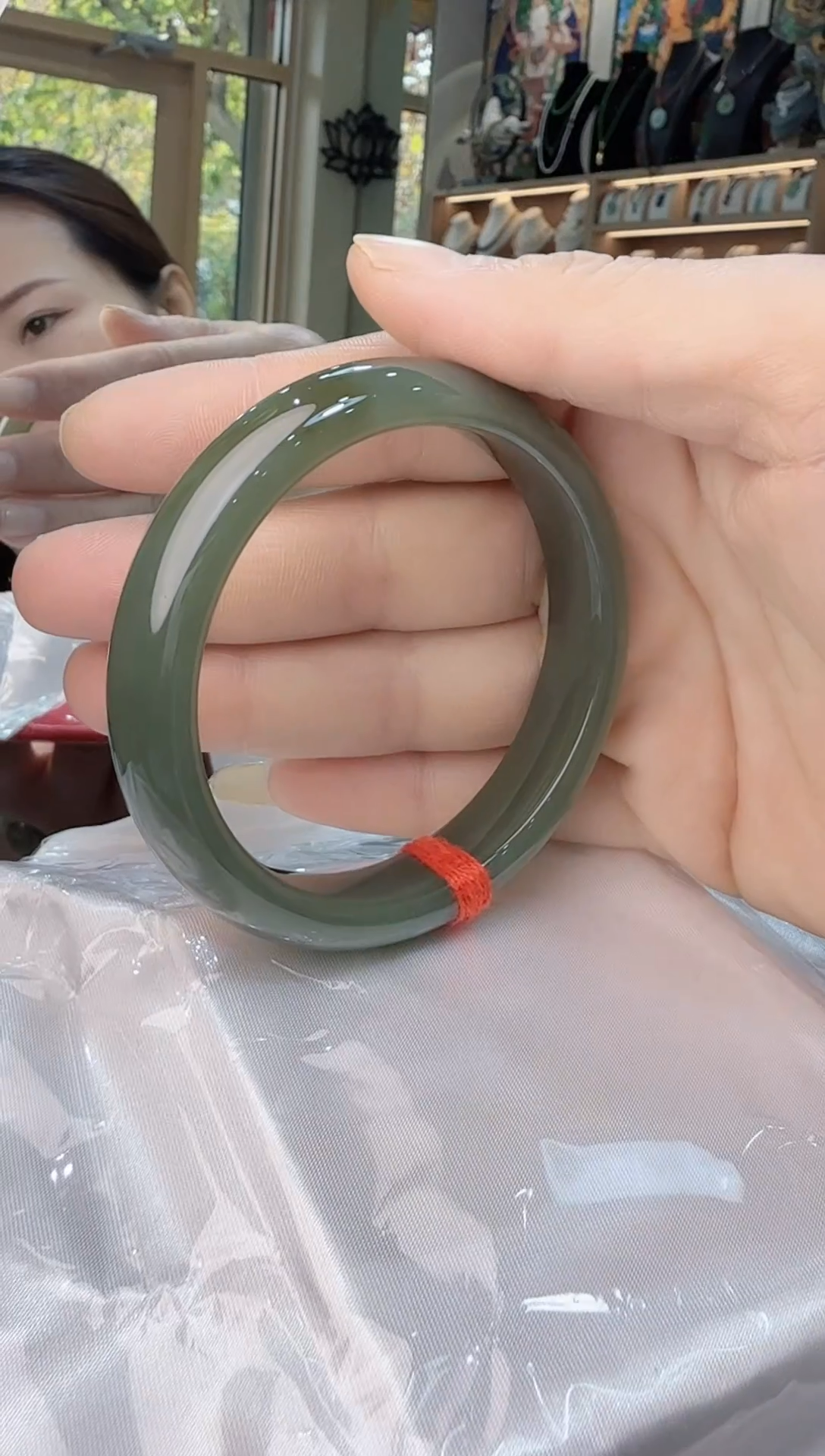 未镶嵌手镯和田玉一口糖手镯（拍9发货）