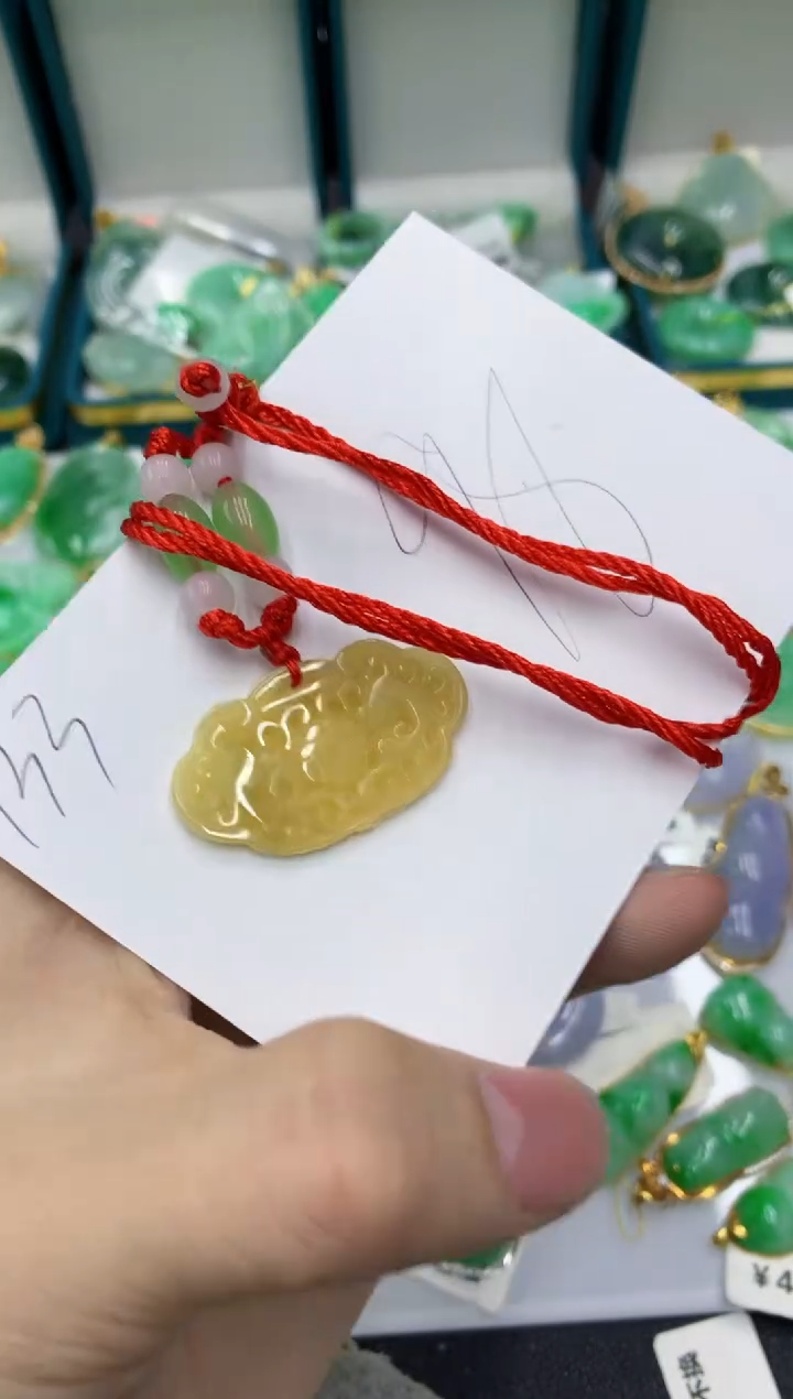 【闪购商品】翡翠颈饰未镶嵌号链接