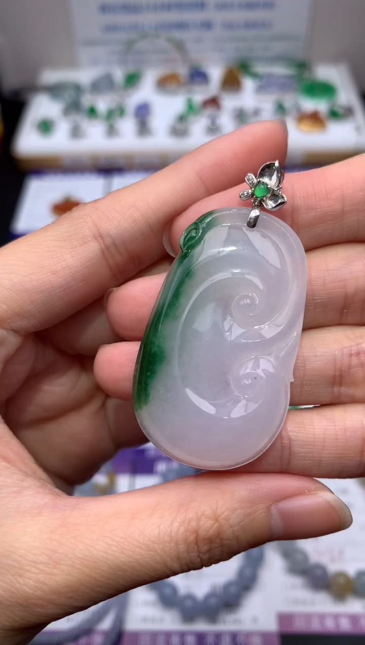 【闪购商品】定制翡翠18K金镶嵌模式推广期24小时鉴赏期