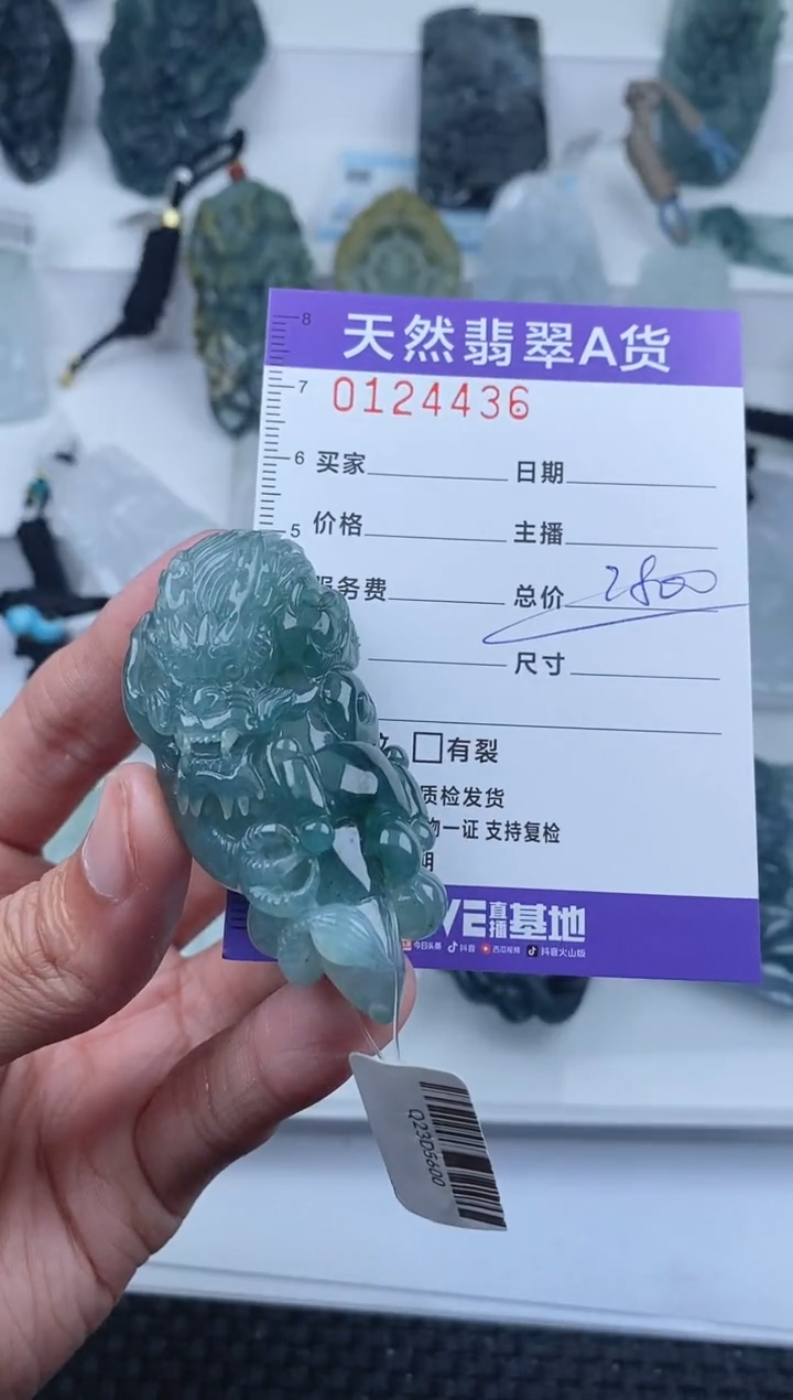 【闪购商品】翡翠颈饰未镶嵌         436