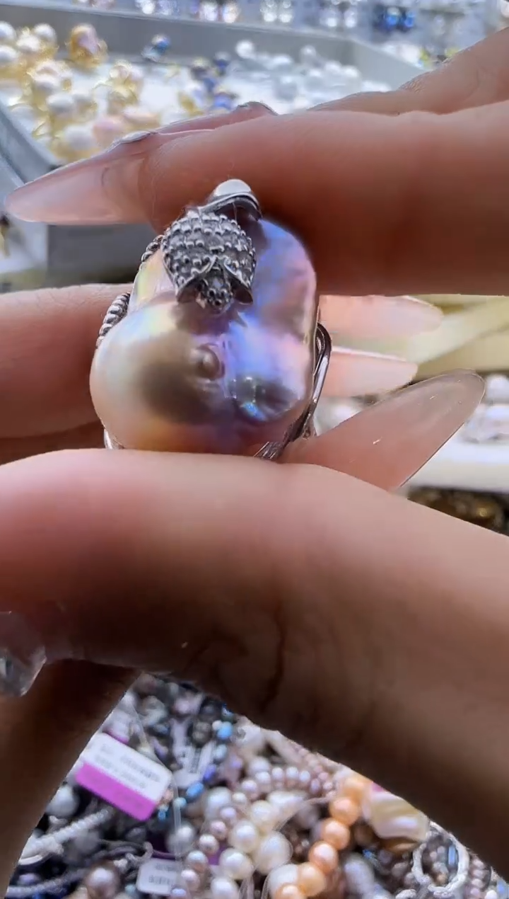 【闪购商品】淡水珍珠戒指未镶嵌145