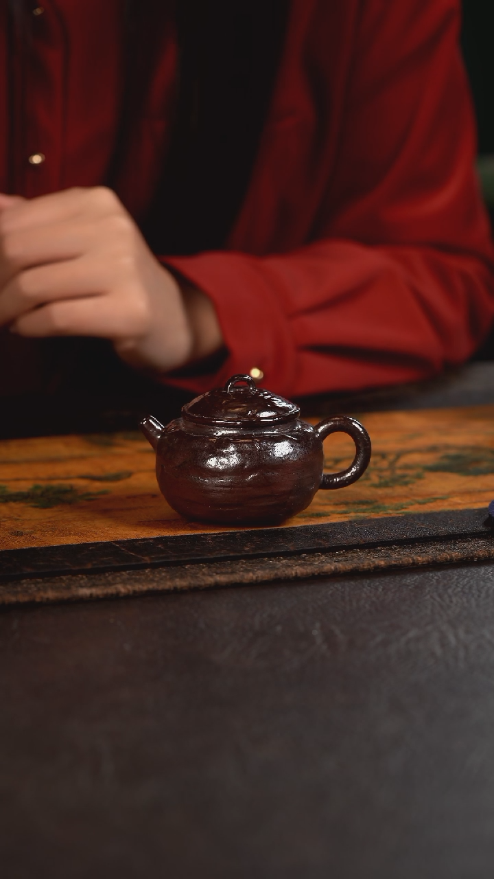 【闪购商品】杯130ccc陶瓷杯周边伟壶柴烧泡壶灵芝