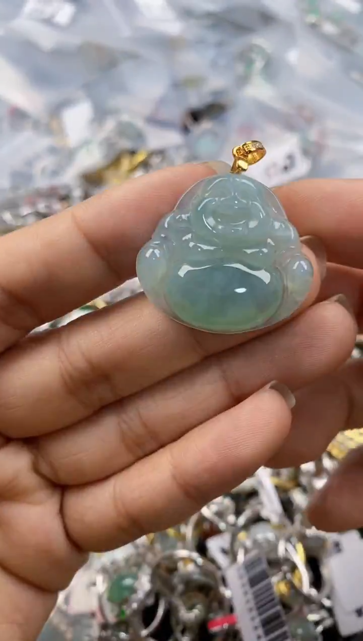 银S925镶嵌戒指翡翠555---1