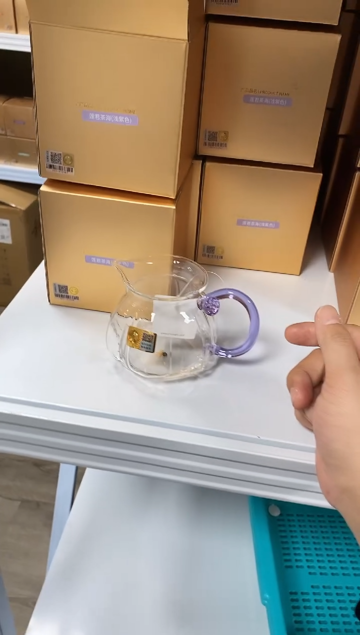 【闪购商品】禾器/莲君茶海浅紫色