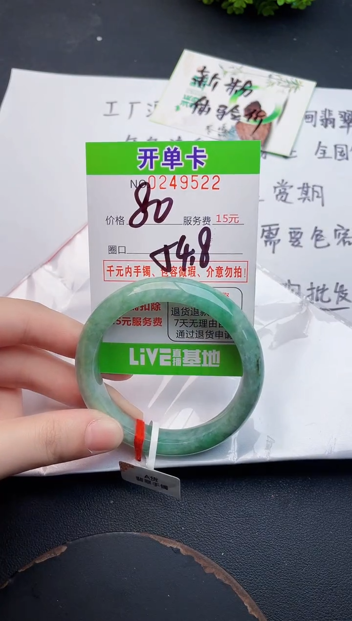未镶嵌手镯翡翠22