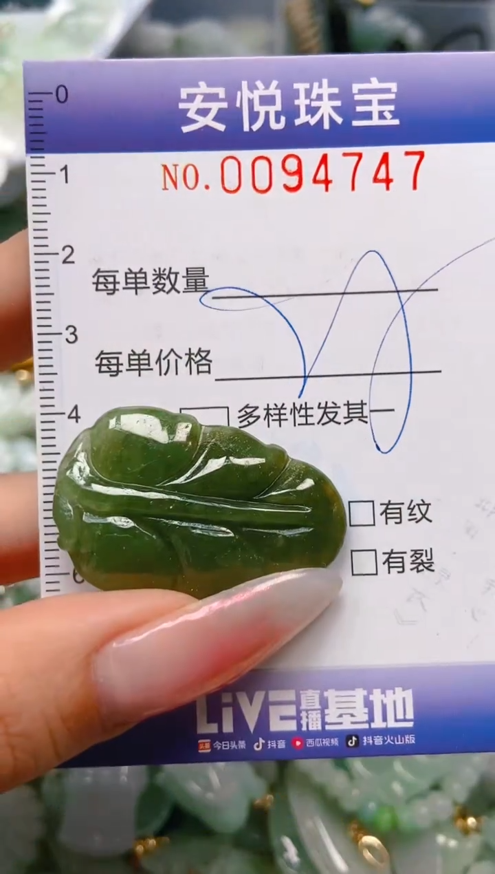【闪购商品】翡翠颈饰未镶嵌闪购0094747