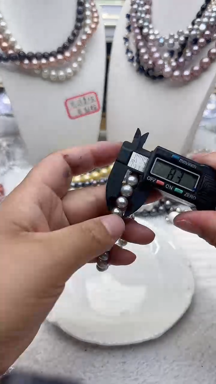 淡水珍珠未镶嵌套链7