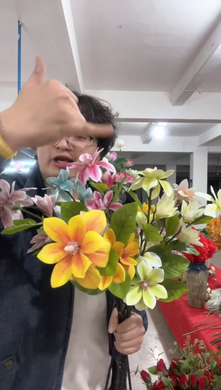 【闪购商品】 仿真绿植7束