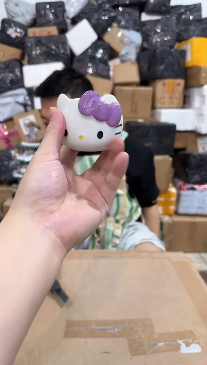 瓷片紫色kt猫香薰