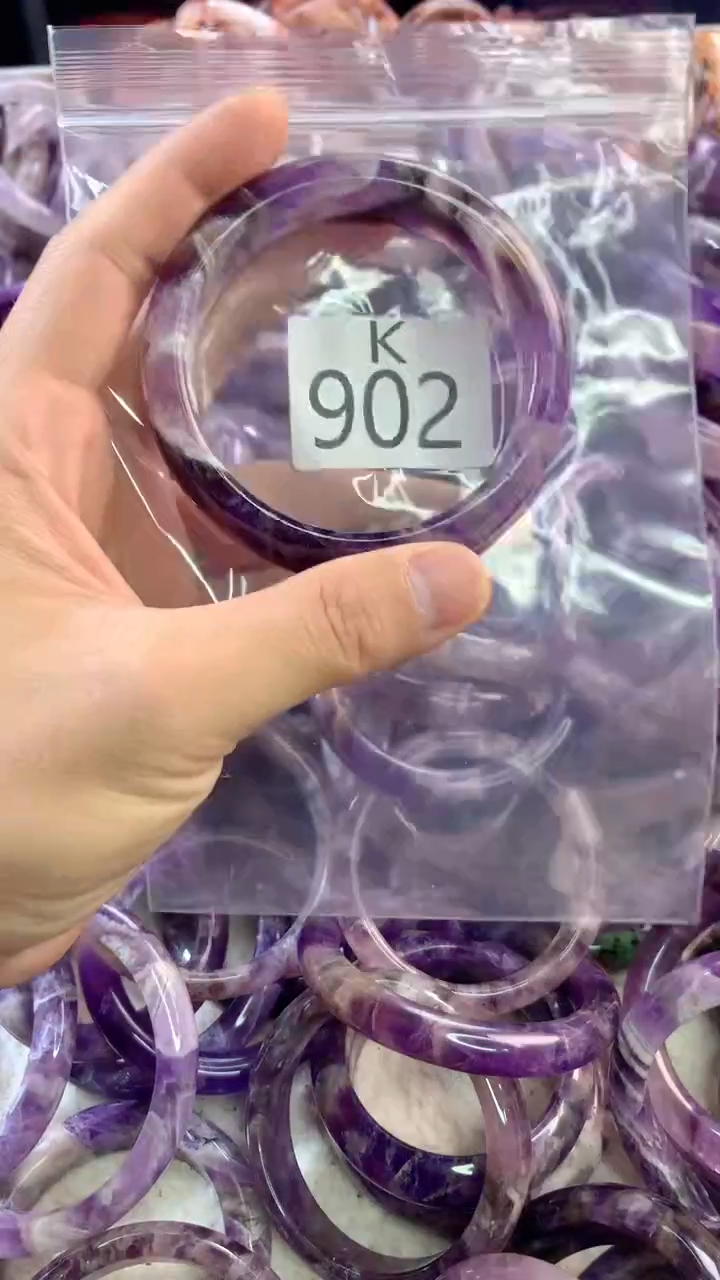 水晶手镯H未镶嵌水晶902-62