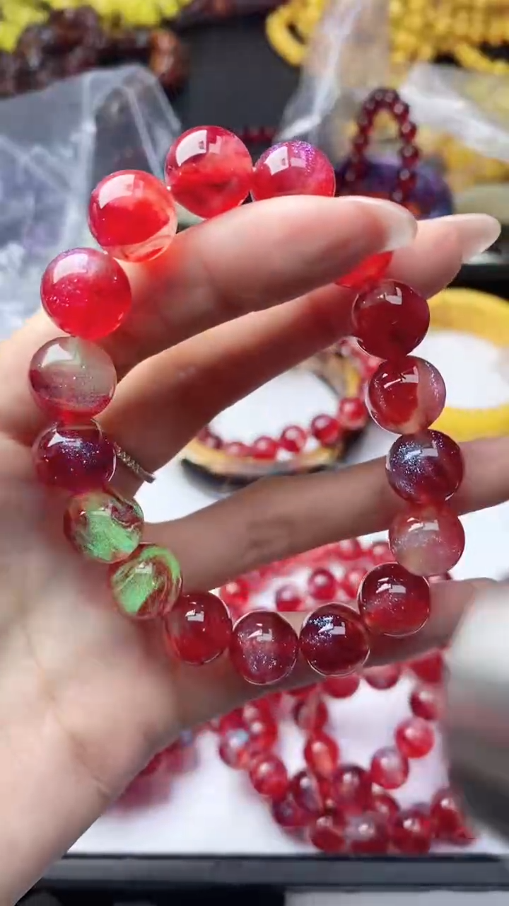 未镶嵌颈饰蜜蜡155手串12mm