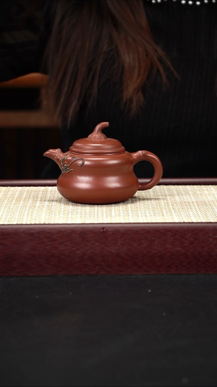茶壶紫砂朱泥 葫芦