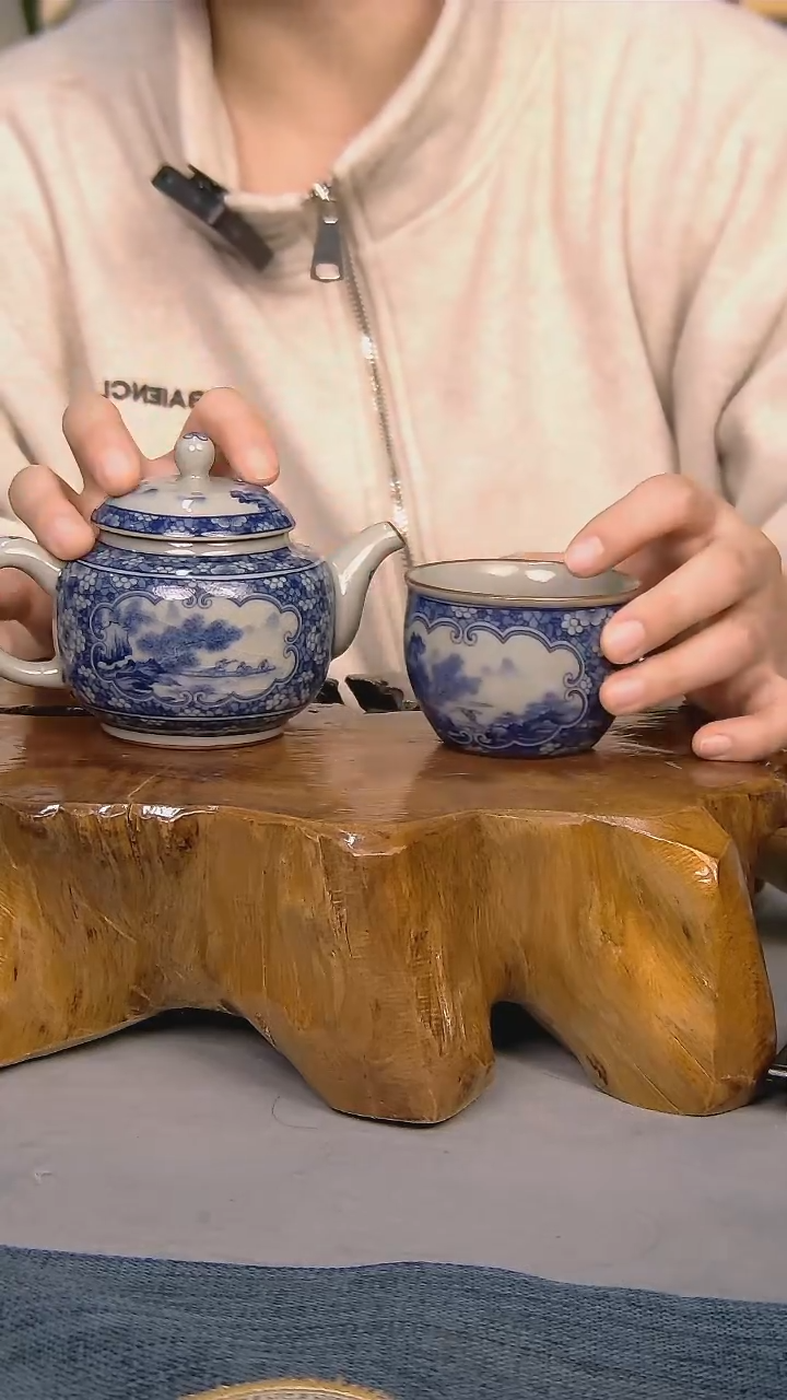 【闪购商品】简装家用款2件套 陶瓷家用茶具系列