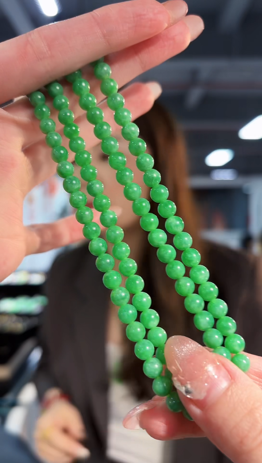 【闪购商品】翡翠颈饰未镶嵌缅料A货/支持复检/一件