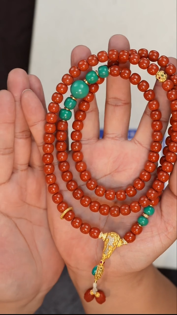 【闪购商品】南红玛瑙脖挂未镶嵌南红脖挂