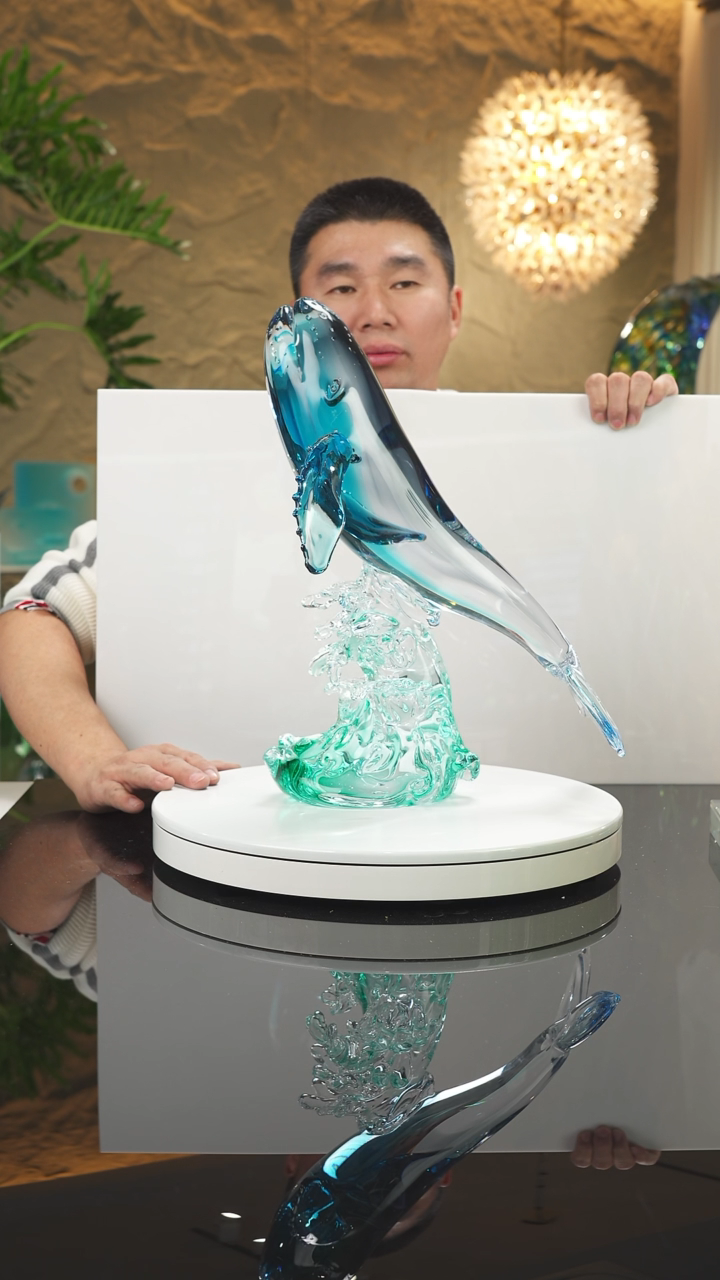 【闪购商品】摆件设计款鲸鱼摆件