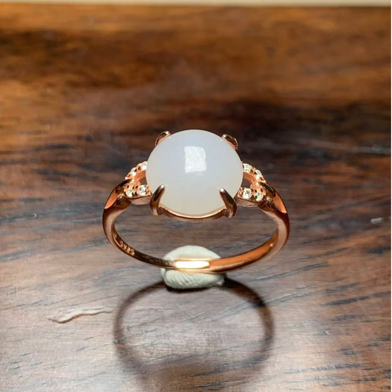 A1035珠宝玉石A货翡翠戒指