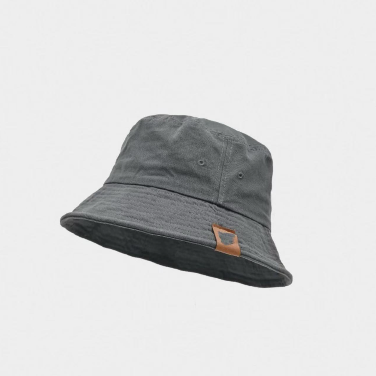 灰色chou渔夫帽牛仔帽子时尚款