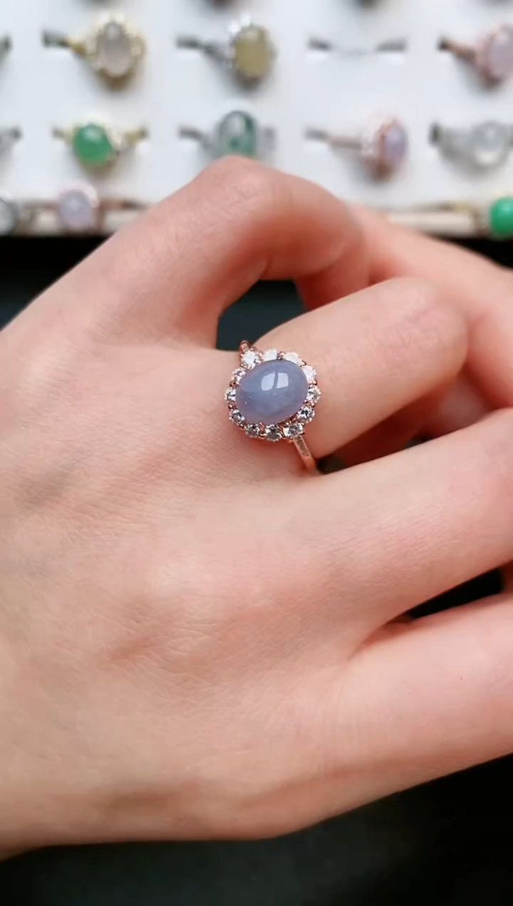 【闪购商品】翡翠戒指银S925镶嵌.....