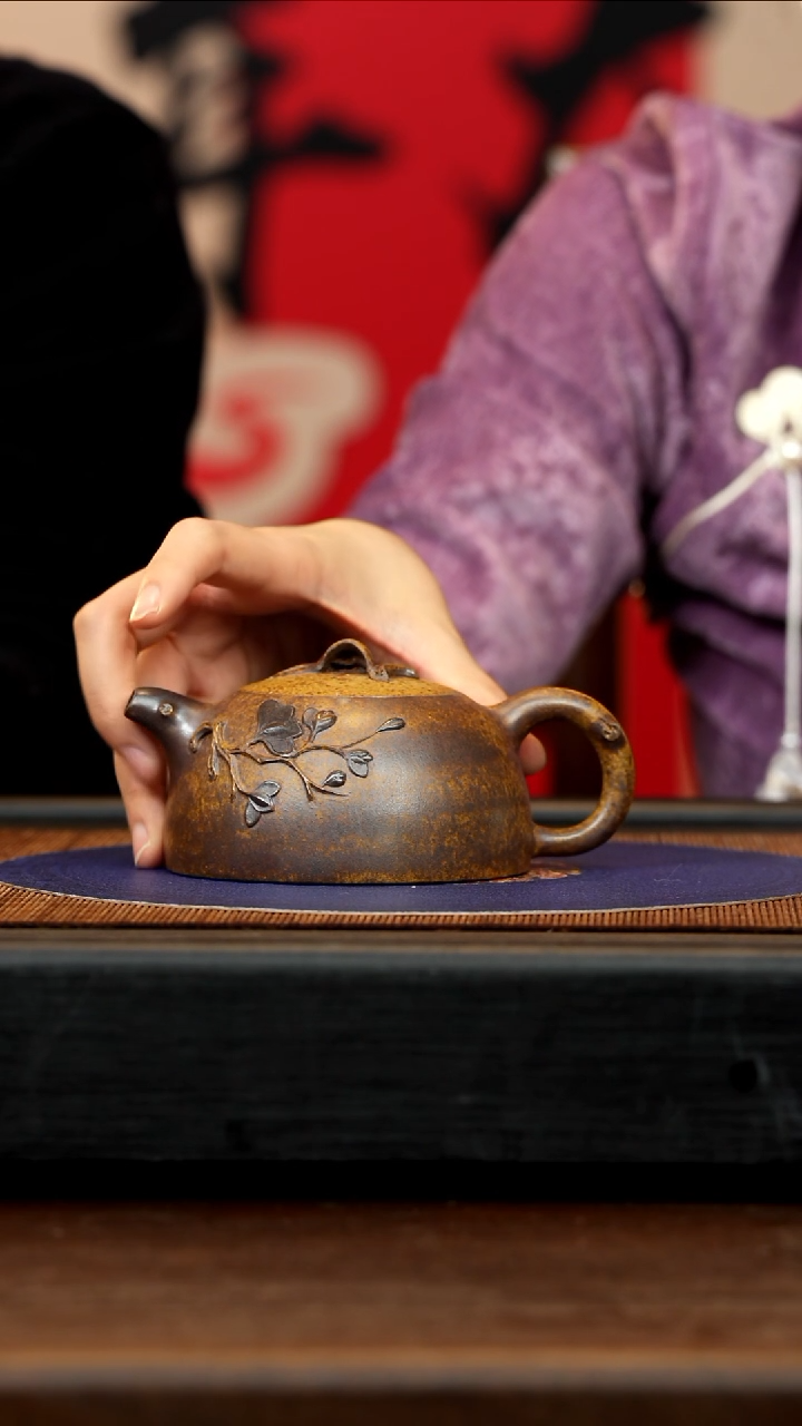 【闪购商品】紫砂茶壶FKM 隧道窑 半月 