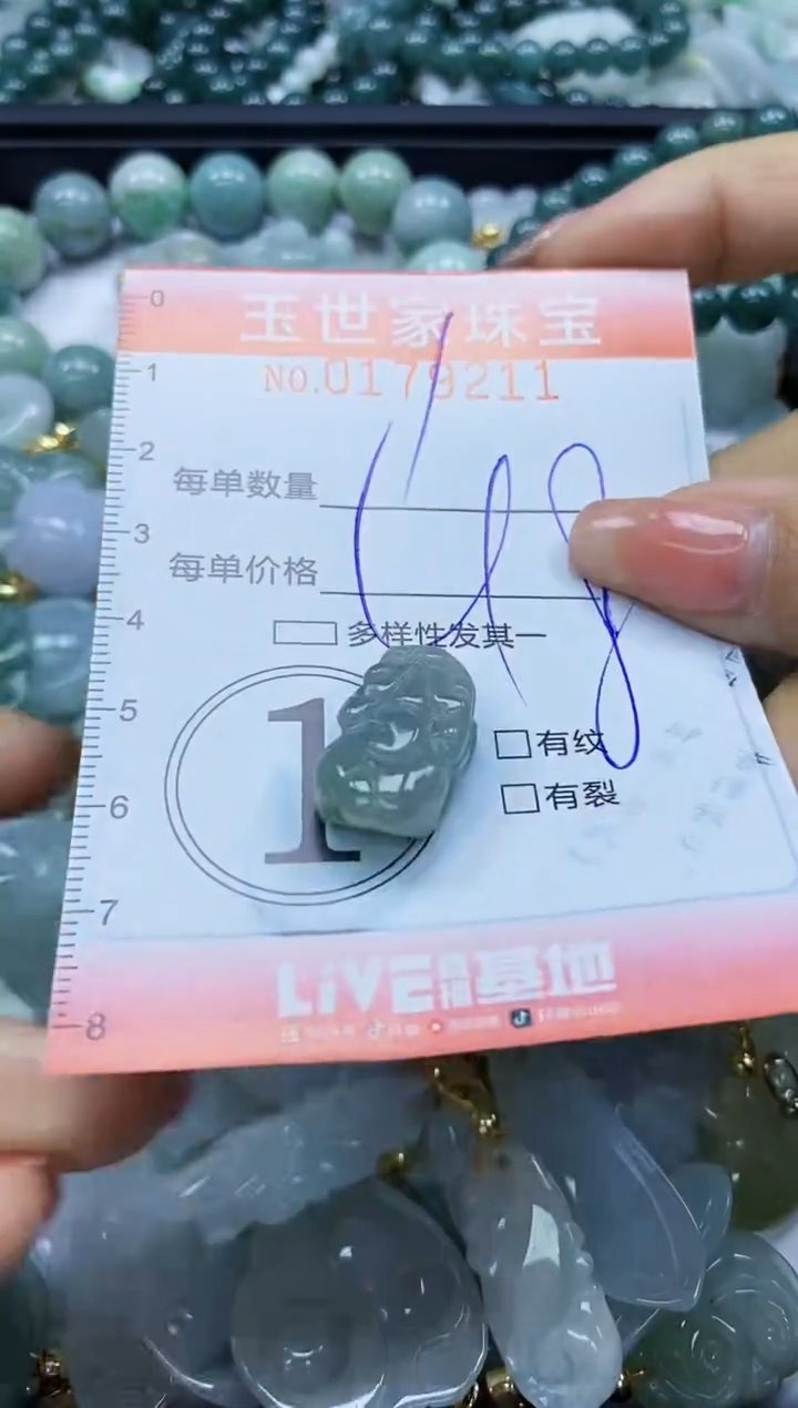 【闪购商品】翡翠颈饰未镶嵌闪购0179211