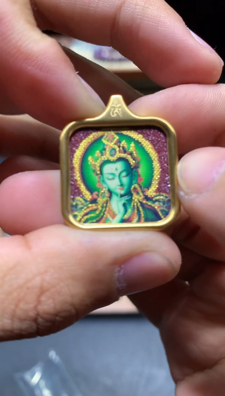 【闪购商品】吊坠L85绿度母【所见即所得】