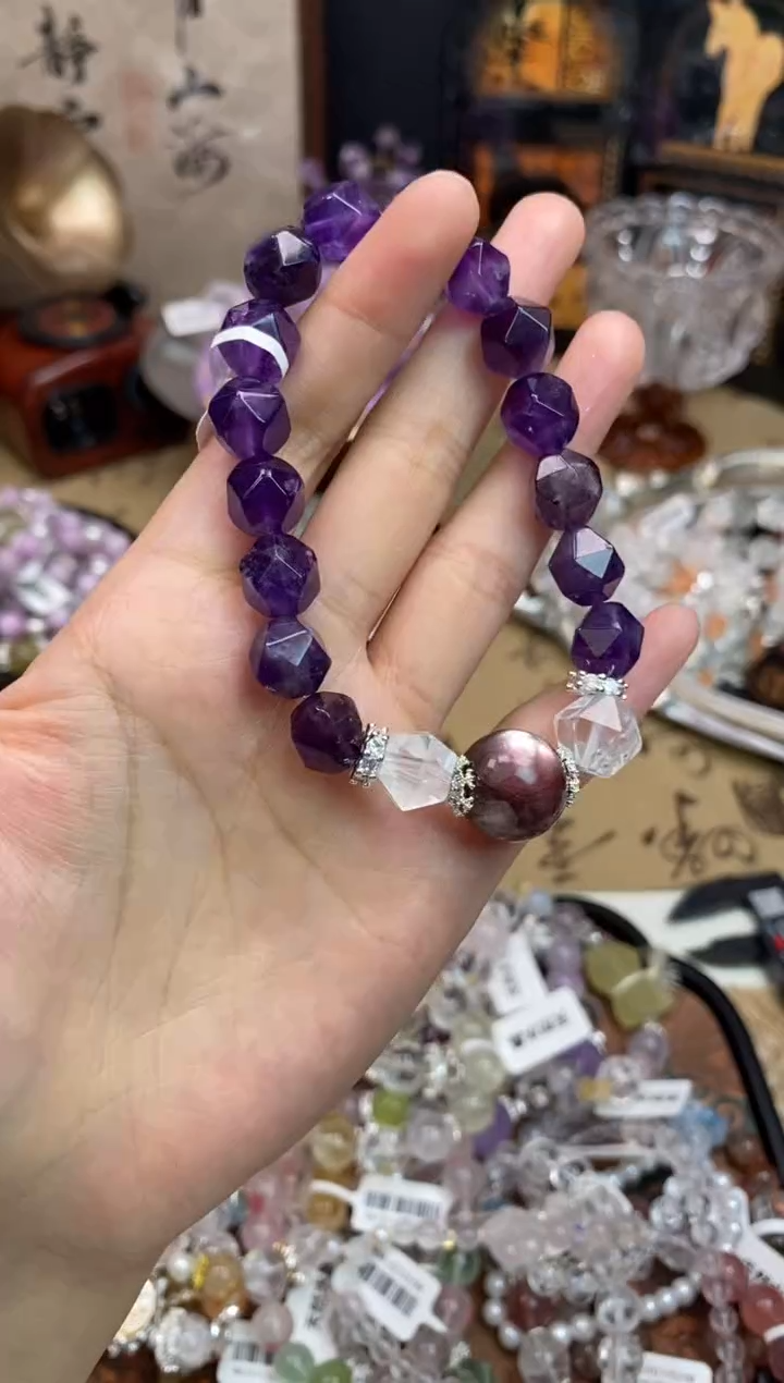 【闪购商品】紫晶手链未镶嵌241手串