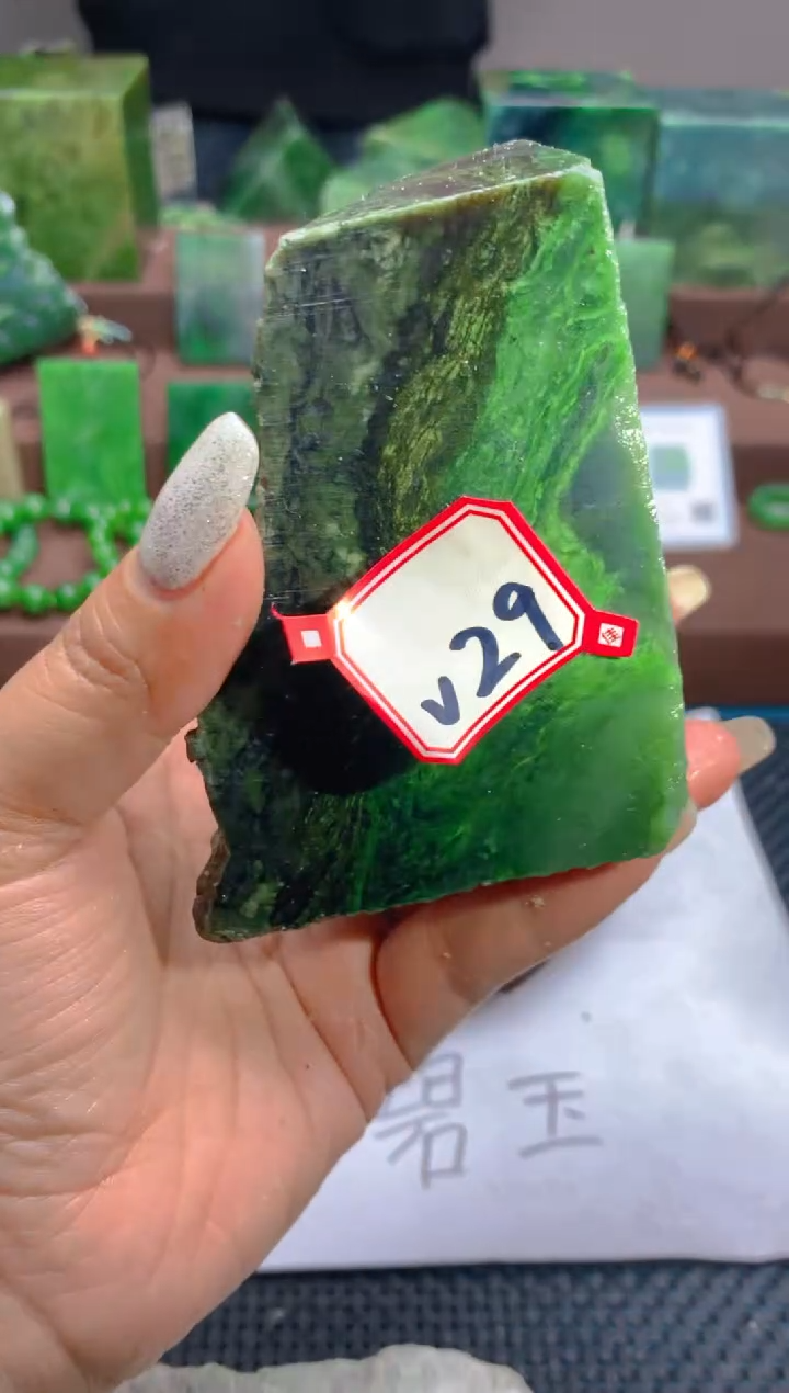 【闪购商品】和田玉未镶嵌珠宝半成品29