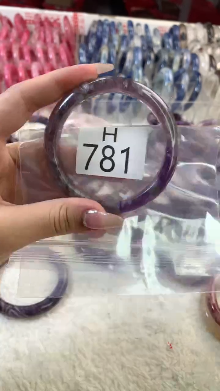 水晶手镯H未镶嵌水晶781-60