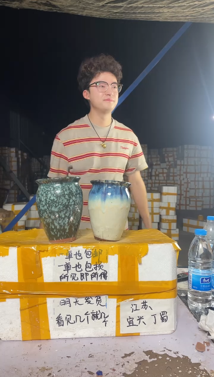 紫砂花盆紫砂花盆宜兴紫砂粗陶花盆12*16
