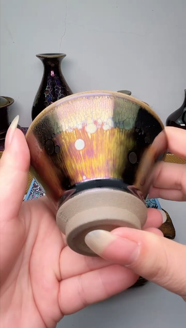 【闪购商品】茶盏春申阁福利1只微瑕斗金