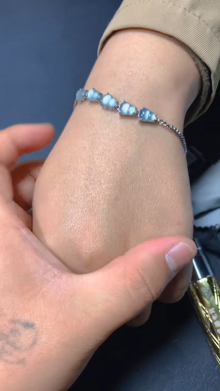 【闪购商品】翡翠手链未镶嵌0145844442/多样性发一