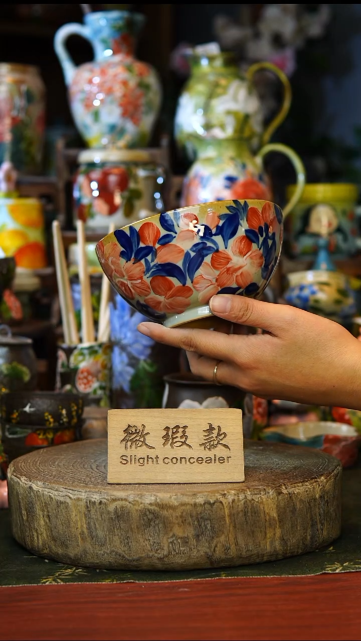 陶瓷192景德镇手工手绘釉下彩