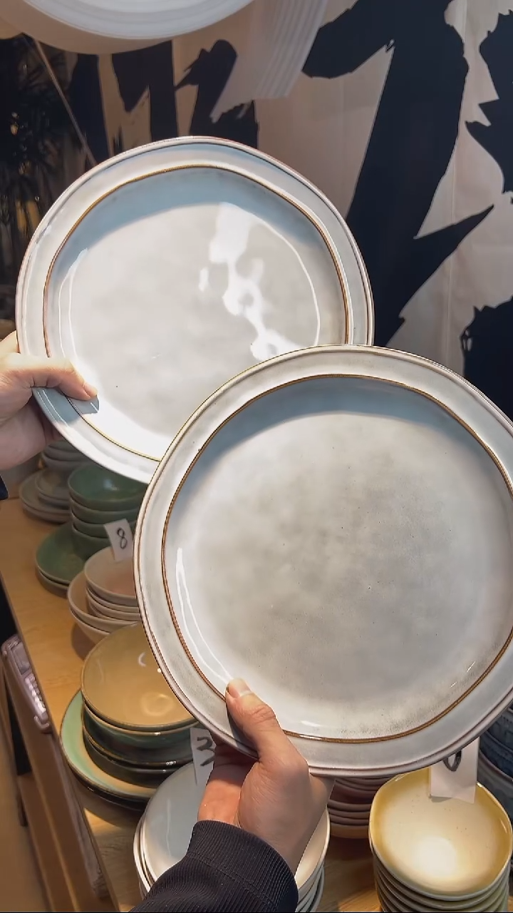 陶42高温釉下彩陶瓷餐具默认微瑕