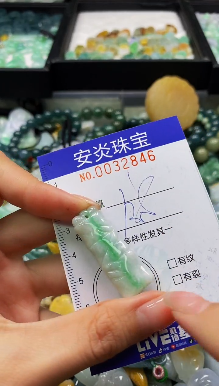 颈饰未镶嵌翡翠闪购0032846