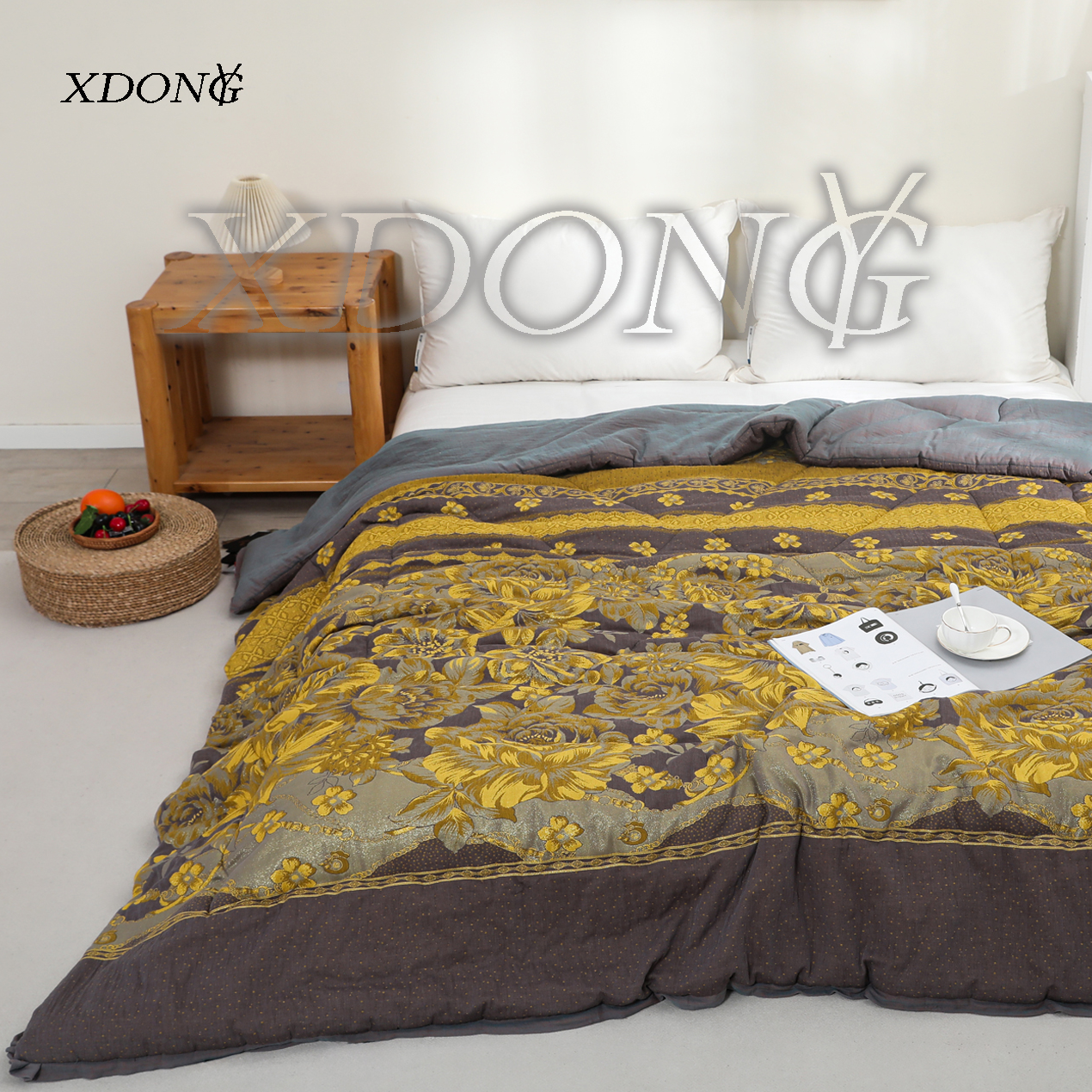 XDONGY（冬云家纺）顶奢200*230 皇上皇 亲肤柔软 恒温冬被