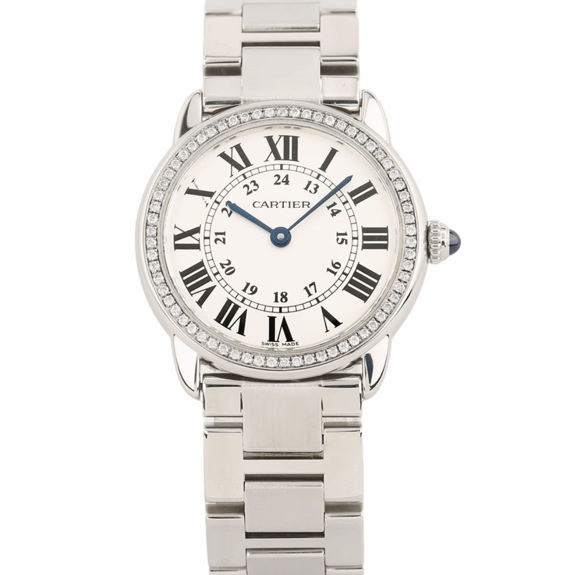 99新 Cartier/卡地亚 伦敦系列 W6701004 29 精钢 石英 女款 单表