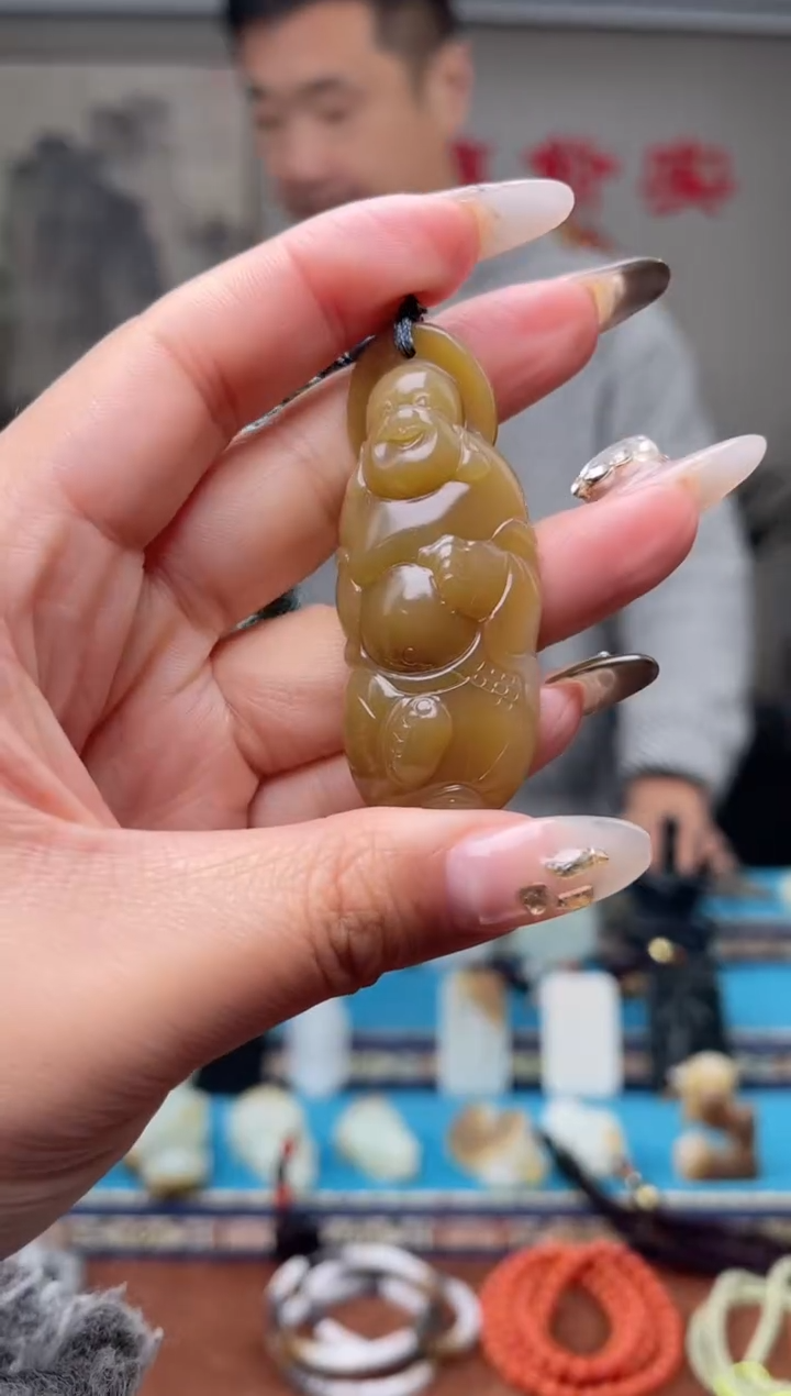 【闪购商品】和田玉挂件未镶嵌1