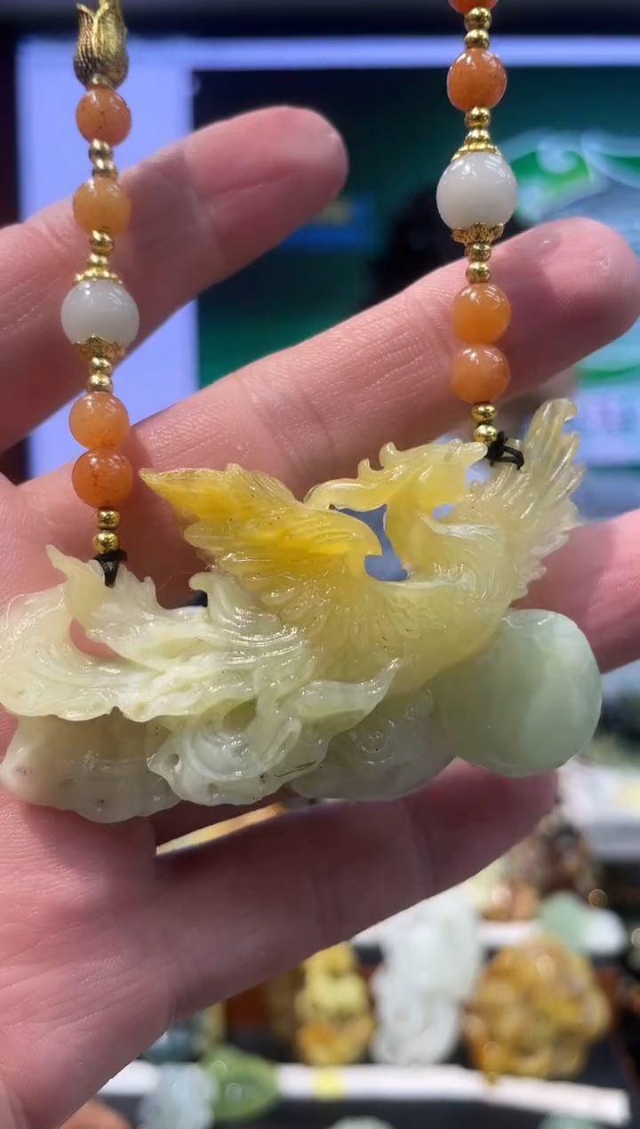 【闪购商品】岫玉吊坠未镶嵌·