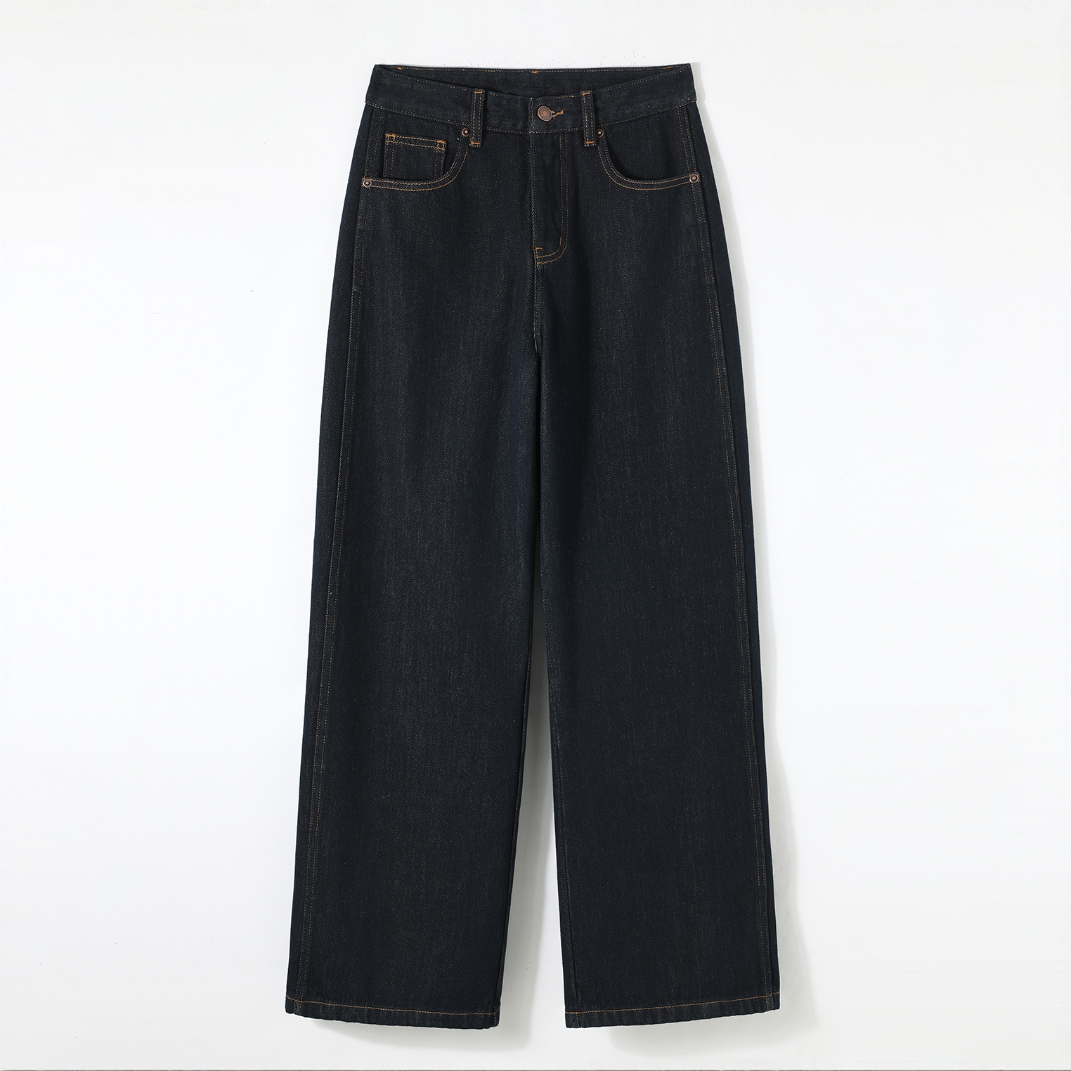 ALICIALARA立体裁剪防褪色直筒拖地裤 1116款