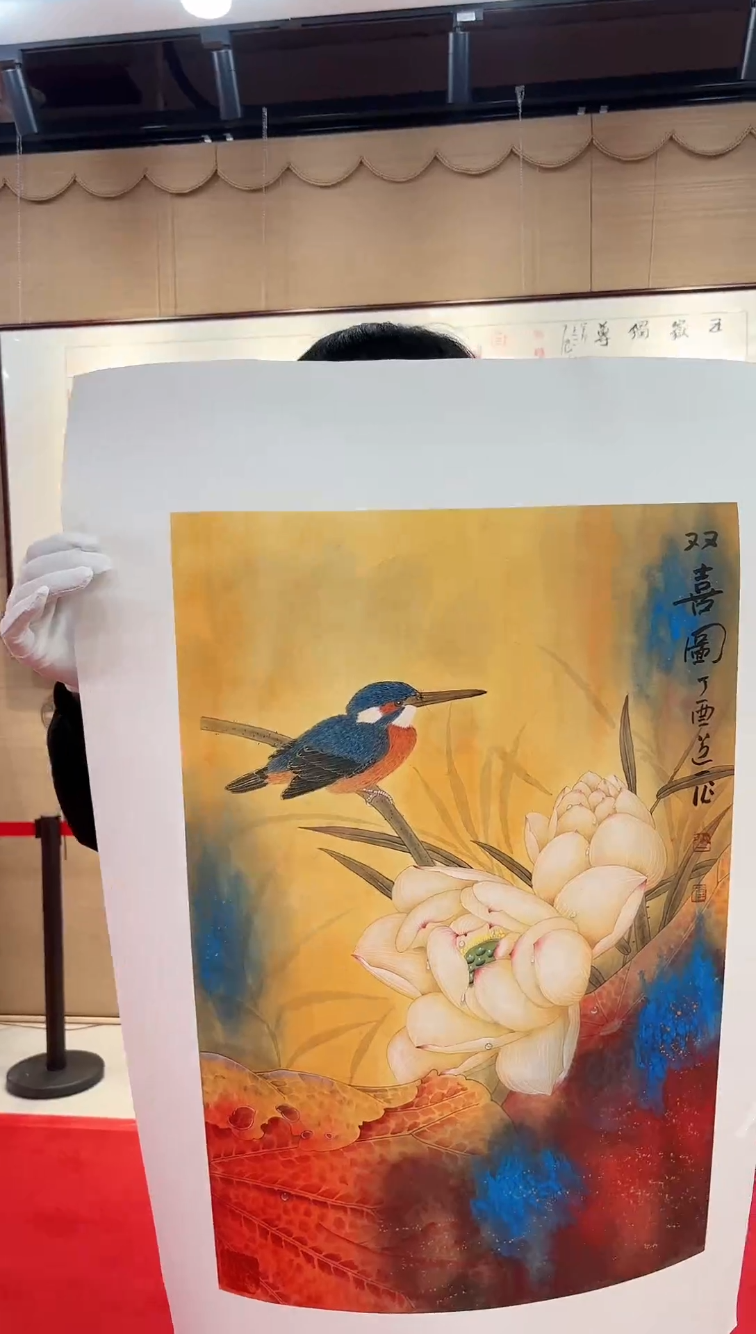 【闪购商品】国画国画道一老师手绘作品D29