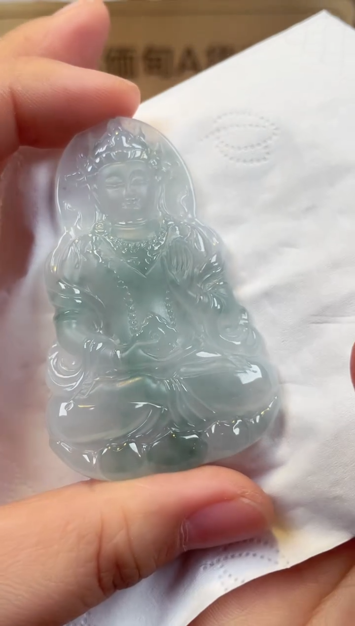 【闪购商品】翡翠颈饰未镶嵌缅甸天然A货翡翠