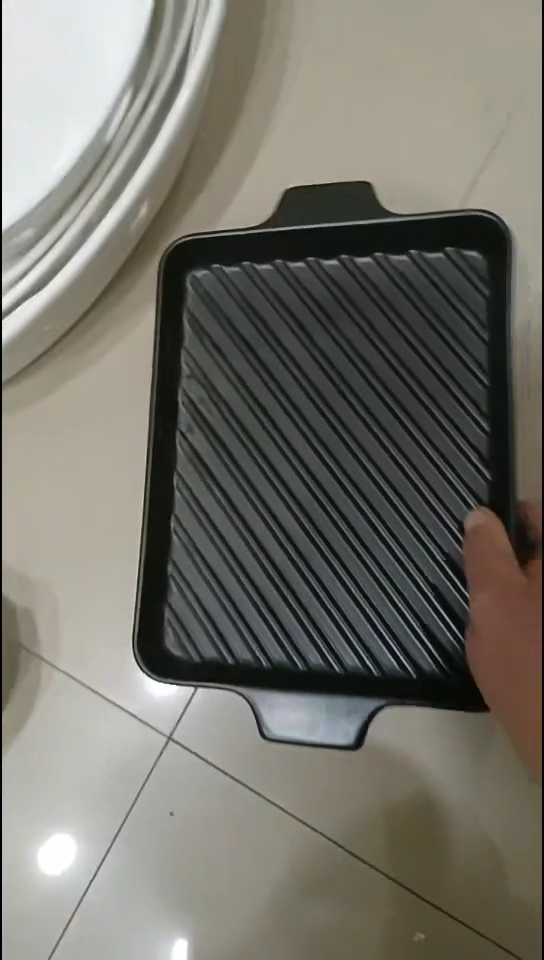 【闪购商品】瓷黑色烤盘