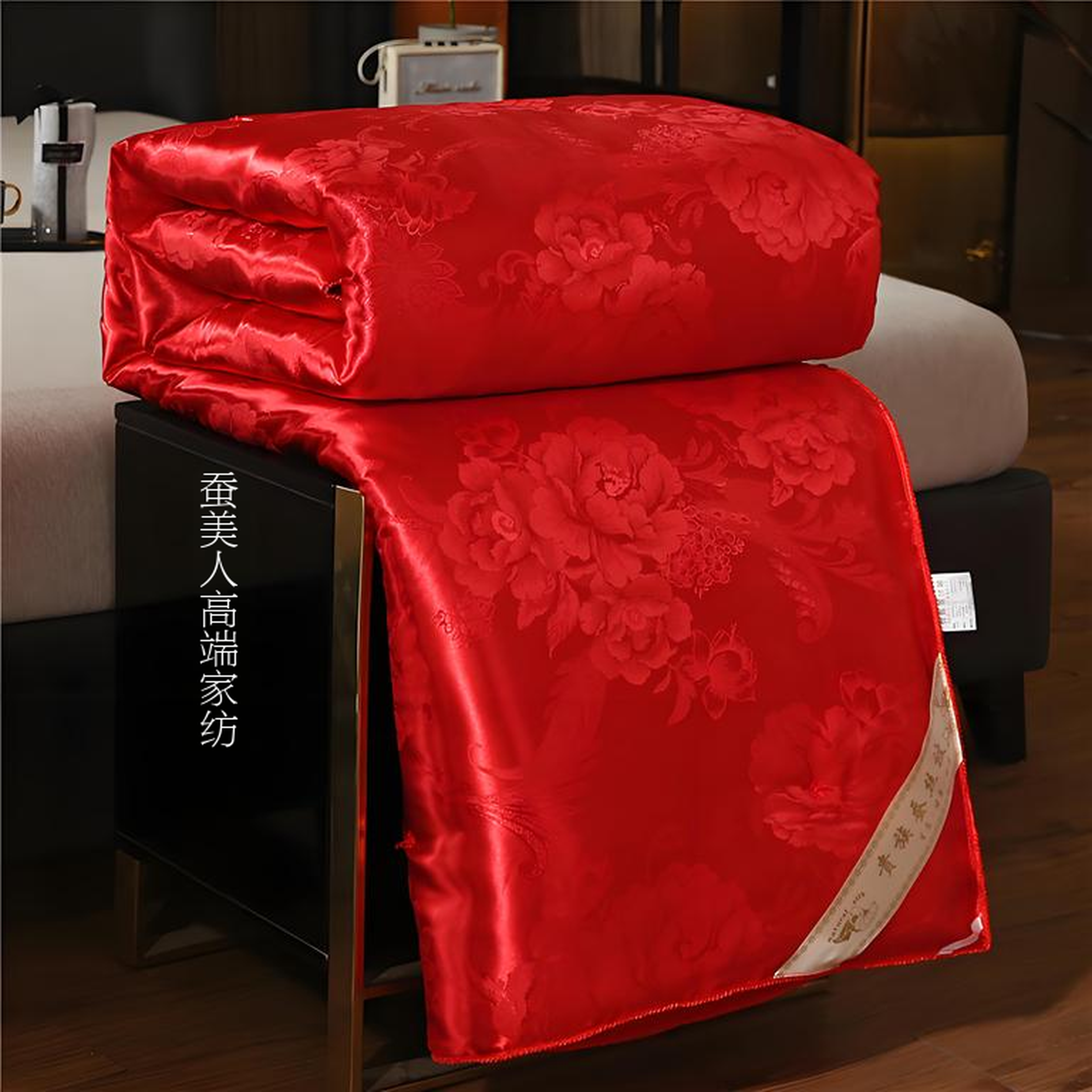 【蚕美人】---婚被蚕丝被---臻品桑蚕丝被 结婚乔迁出生满月高品质