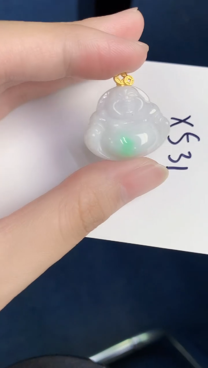 颈饰未镶嵌翡翠天然翡翠缅甸A货