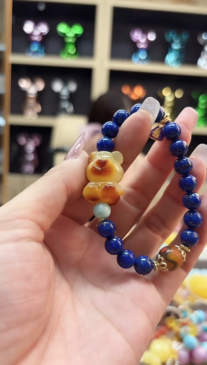 手链琥珀未镶嵌多样性发货一一一