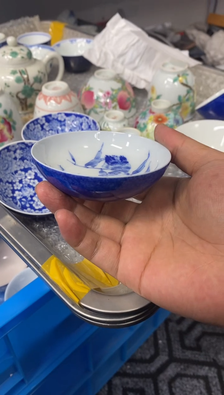摆件陶景德陶瓷茶具容量约60