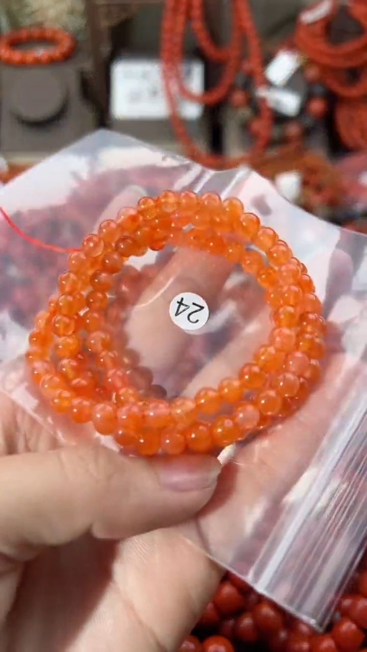 【闪购商品】南红玛瑙手串未镶嵌5