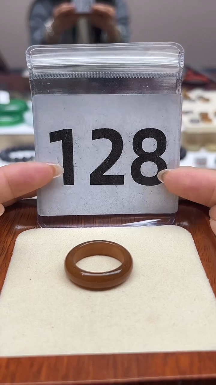 【闪购商品】和田玉戒指未镶嵌港码17号，内径18mm